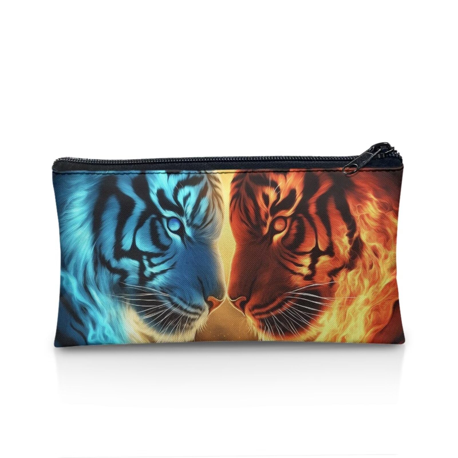Wnbucioht Animal Tiger Pencil Case for Kids Boys Teens School Pen Holder โ image 1