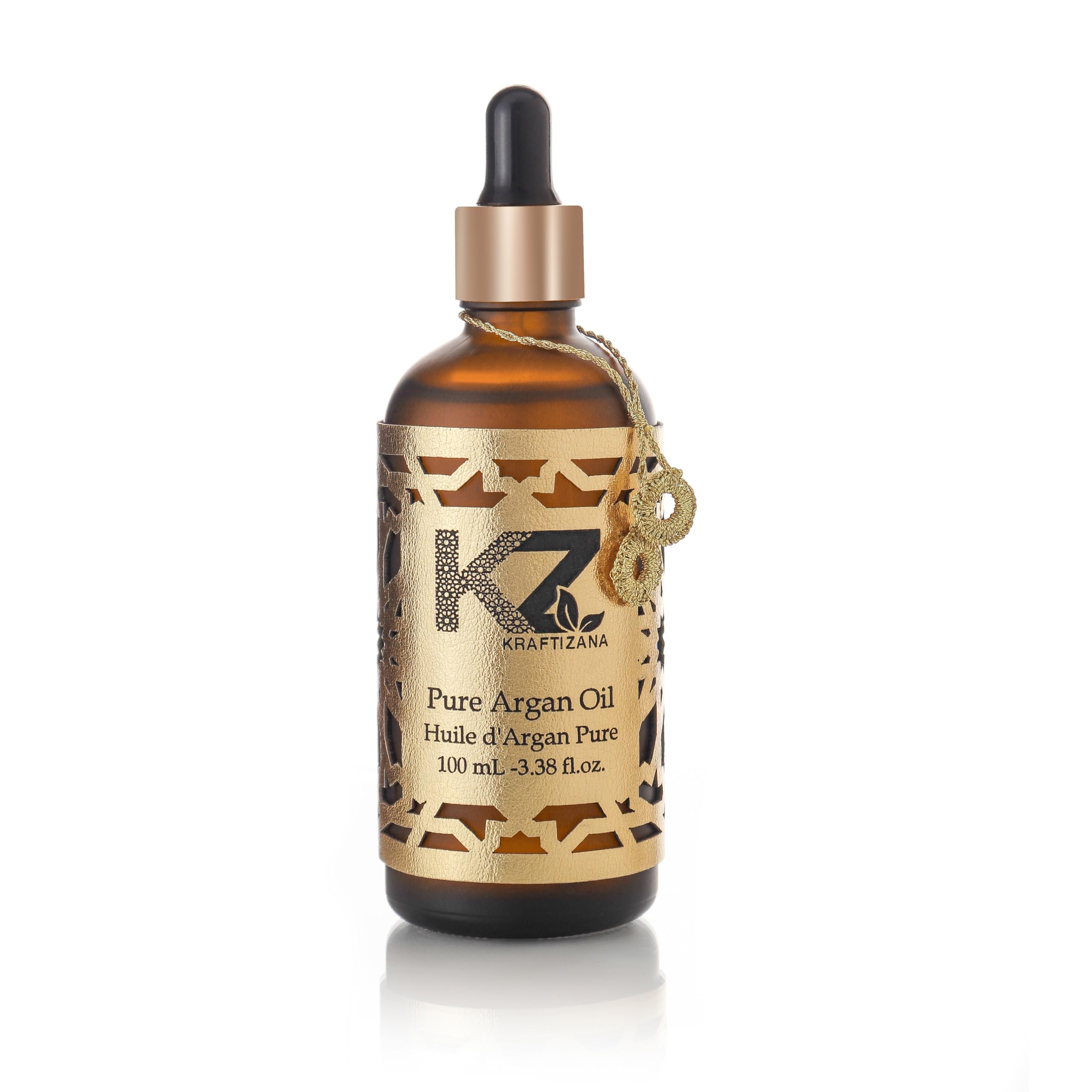 美容液 Arganiae100% Pure Argan Oil 100ml Pure Organic Argan Oil for Hair, Face, and Skin - Skin Care