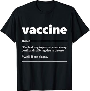 Vaccine Definition Nurse Doctor Vaccination T-Shirt