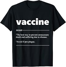 Vaccine Definition Nurse Doctor Vaccination T-Shirt