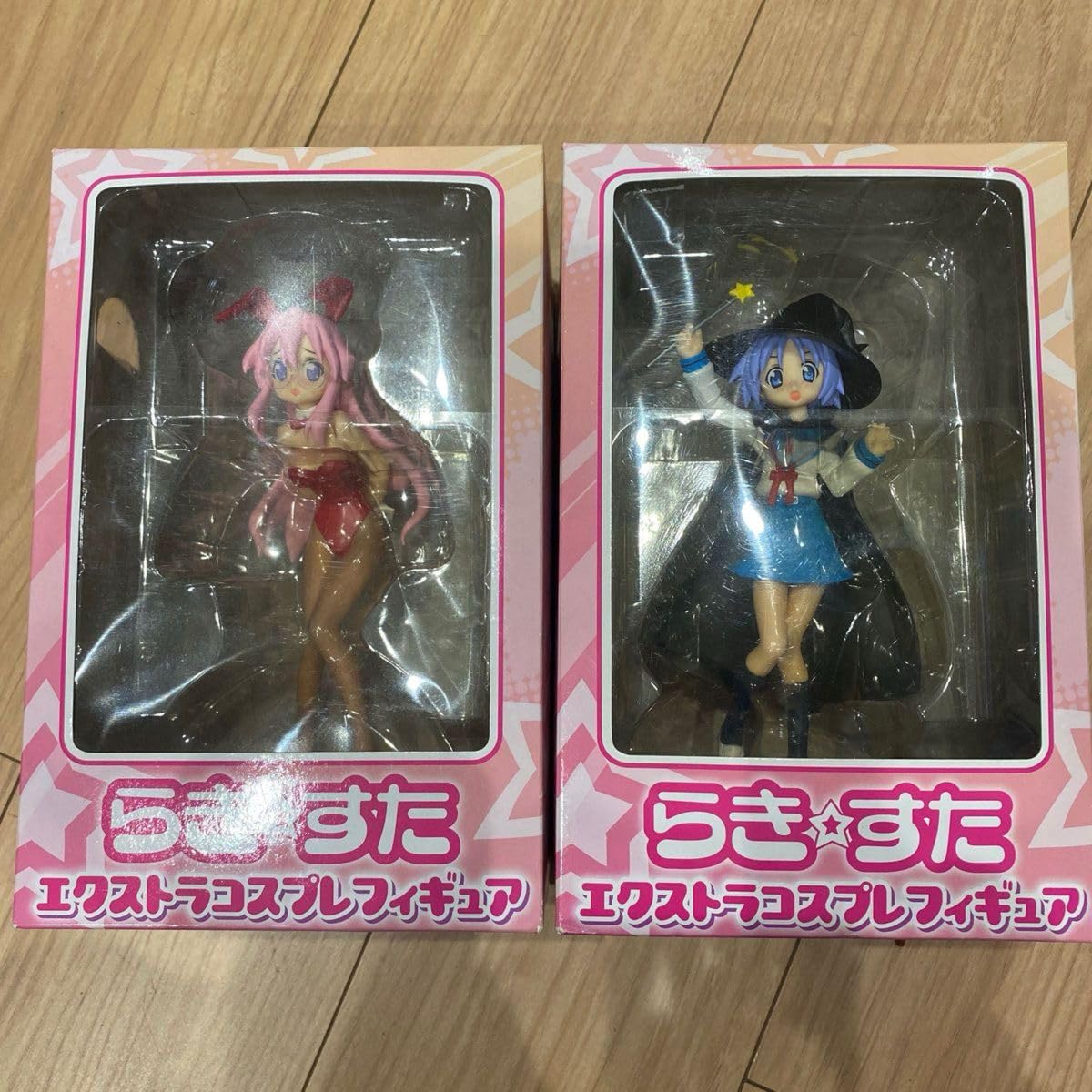 Amazon.co.jp: らきすた らきすた エクストラコスプレフィギュア 全2種