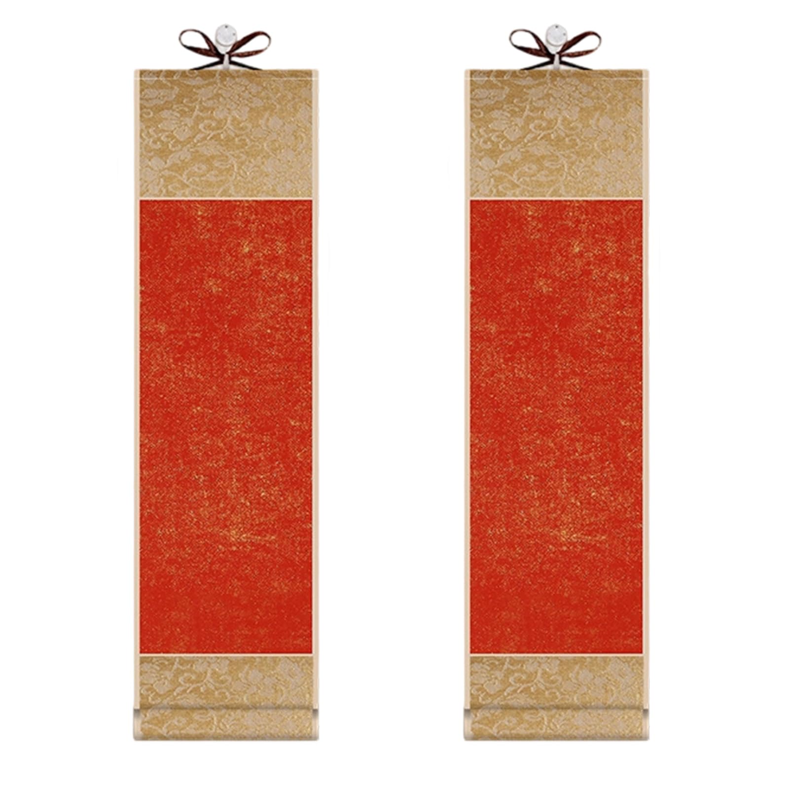 FGDTREE Wall Scrolls Blanks Hanging Scroll for Chinese Calligraphies Painting Art Supplies Blanks Wall Mounting Scroll Scrolls