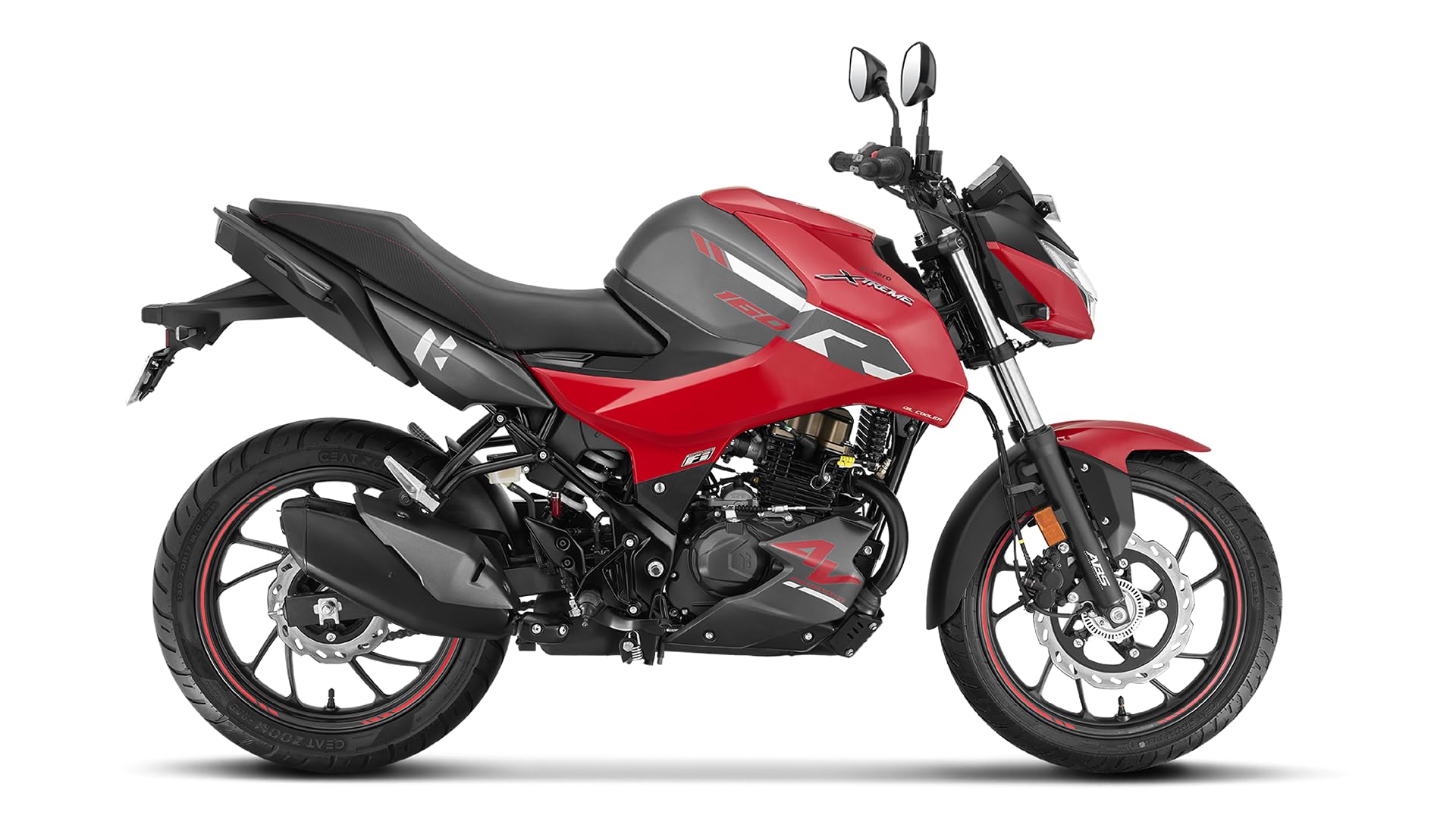 Hero Xtreme 160R 4V Double Disc Bike Cast Pearl Red Booking for Ex-Showroom Price