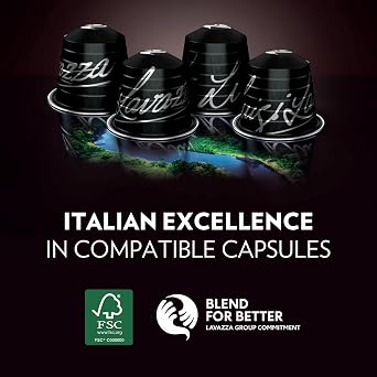 Lavazza, Espresso Maestro Classico, 30 Coffee Pods Nespresso Compatible