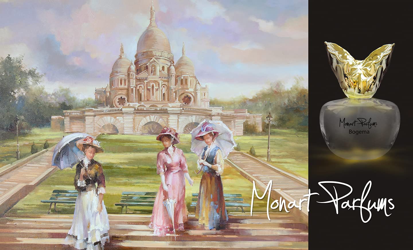 MONART BOGEMA EDP SPRAY 100 ML 3.4 OZ (LUXURY NICHE PERFUME FOR WOMEN), Regular 3.4 Ounce