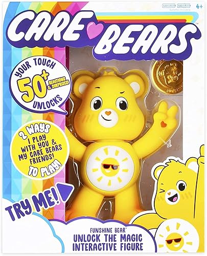 Care Bears Funshine Bear - Figura coleccionable interactiva