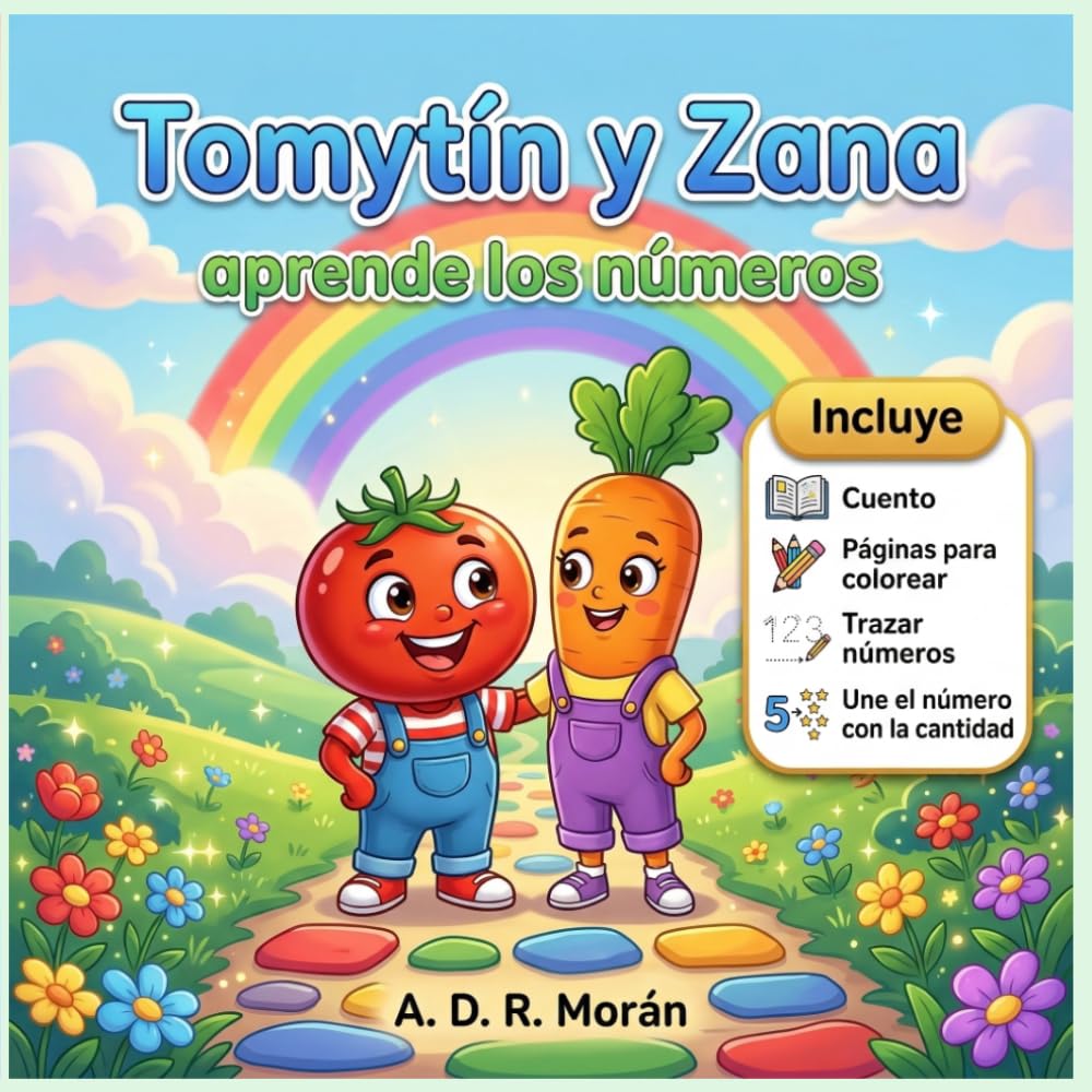 Tomytín y Zana aprenden los números (Las aventuras de Tomytín y Zana)