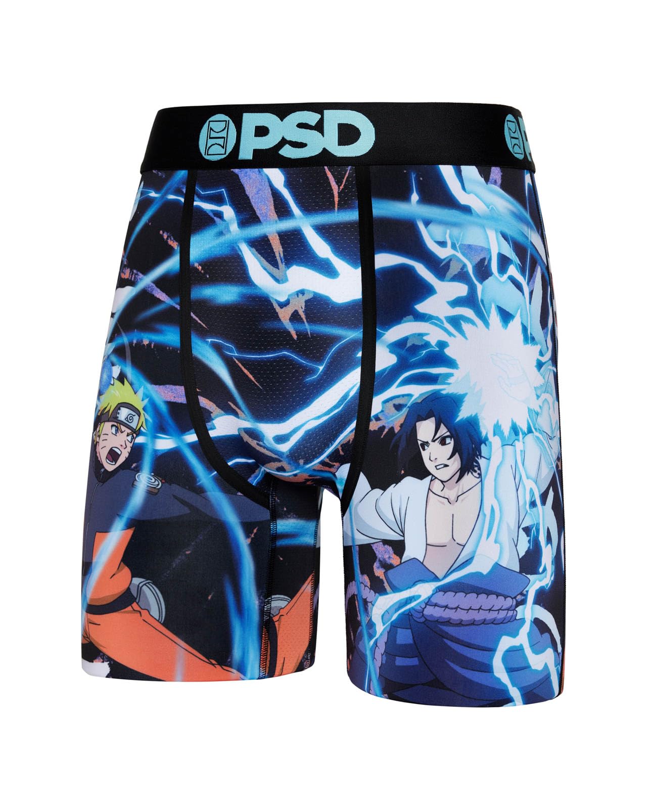 PSD Mens Naruto Boxer Briefs - Breathable and Supportive Mens Underwear with Moisture-Wicking Fabric