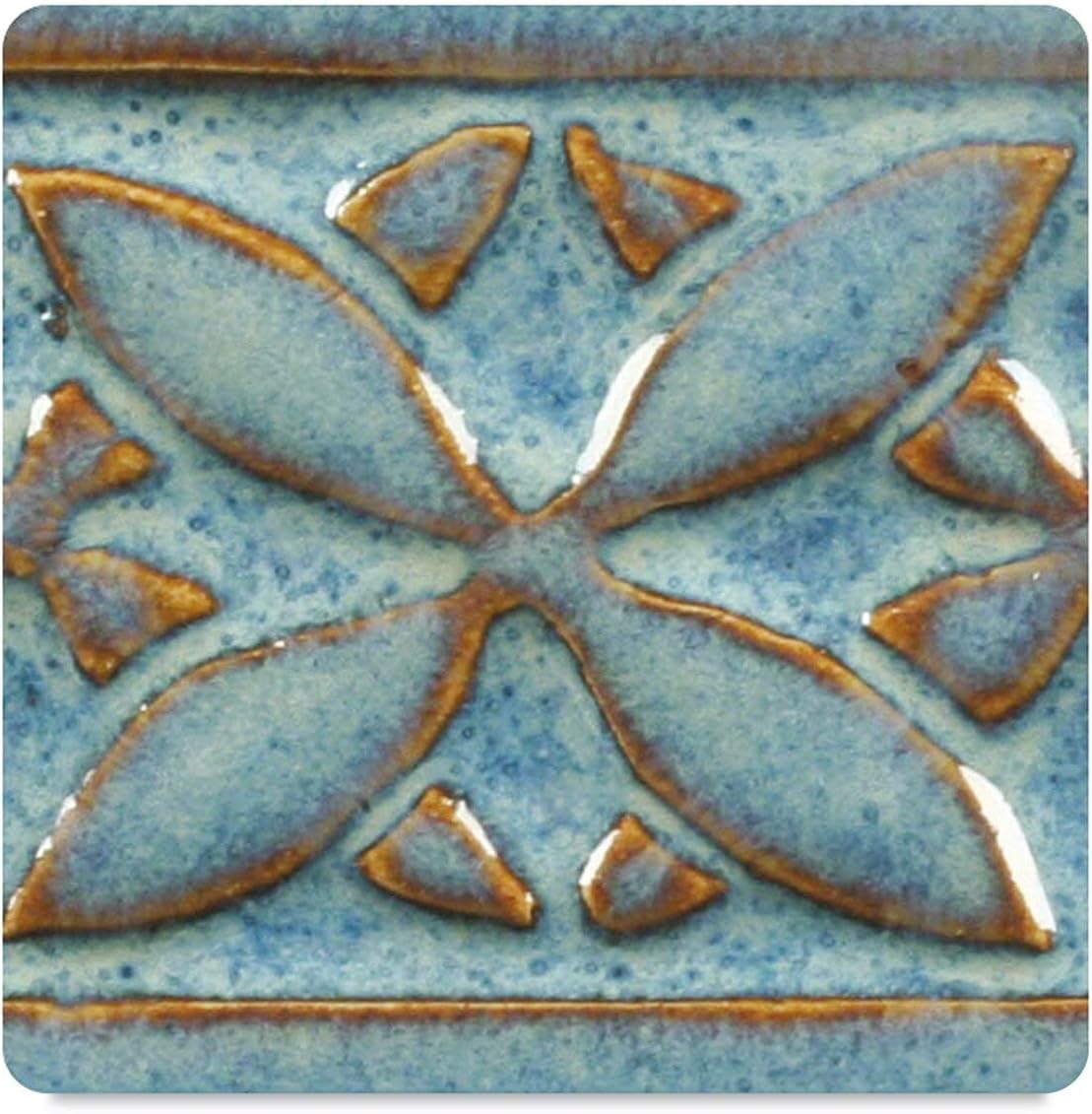 Amaco Potter's Choice Glaze - Gallon, Blue Rutile