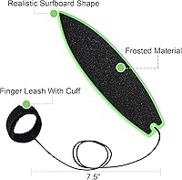 Vista 5 de Tablas de surf con dedos, tabla de surf para ventana de automóvil, tabla de surf con cuerda para niños, adolescentes y adultos