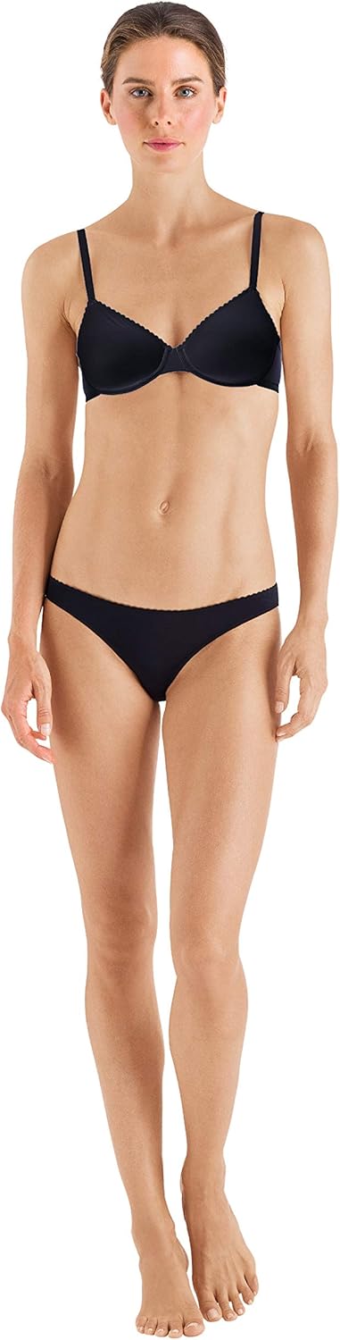 HANRO Women's Satin Deluxe Underwire Bra 71072 - Image 2