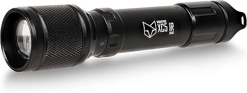 Nightfox Linterna infrarroja XC5  Iluminador IR para dispositivos de visión nocturna  5W OSRAM 4715AS LED  Circuitos actualizados para haz
