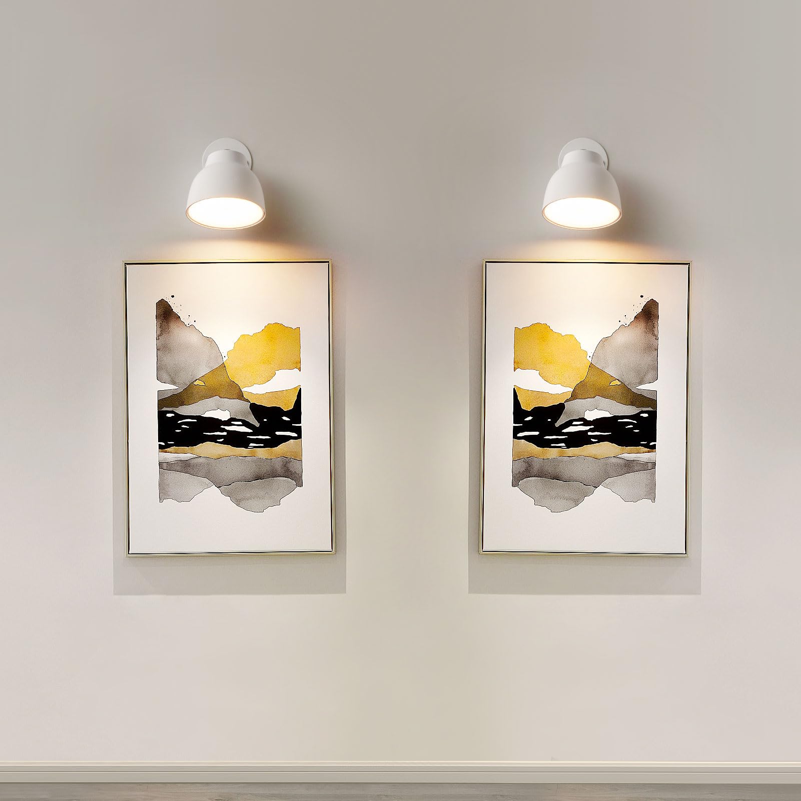 HARPER LIVING Lámpara de mesa recargable 4 en 1, lámpara de escritorio LED con control táctil, luz magnética de 360°, luz de pared de mesita de noche, lámpara de clip regulable de 3000 K para lectura