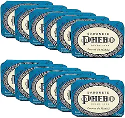 Phebo Sabonete, Frescor Da Manhã, 90g, 12 Unidades