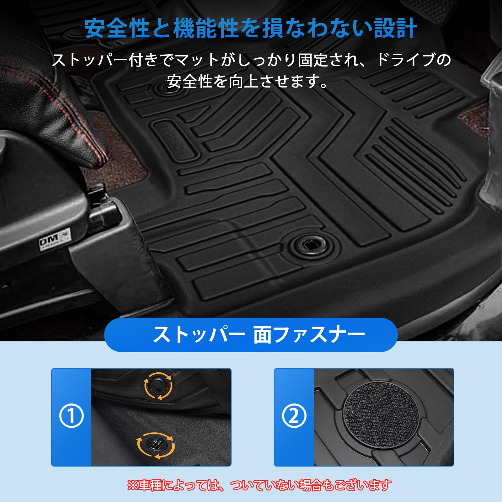 Amazon.co.jp: ホンダ 新型 N-BOX JF3 JF4 専用 フロアマット+ラゲッジ