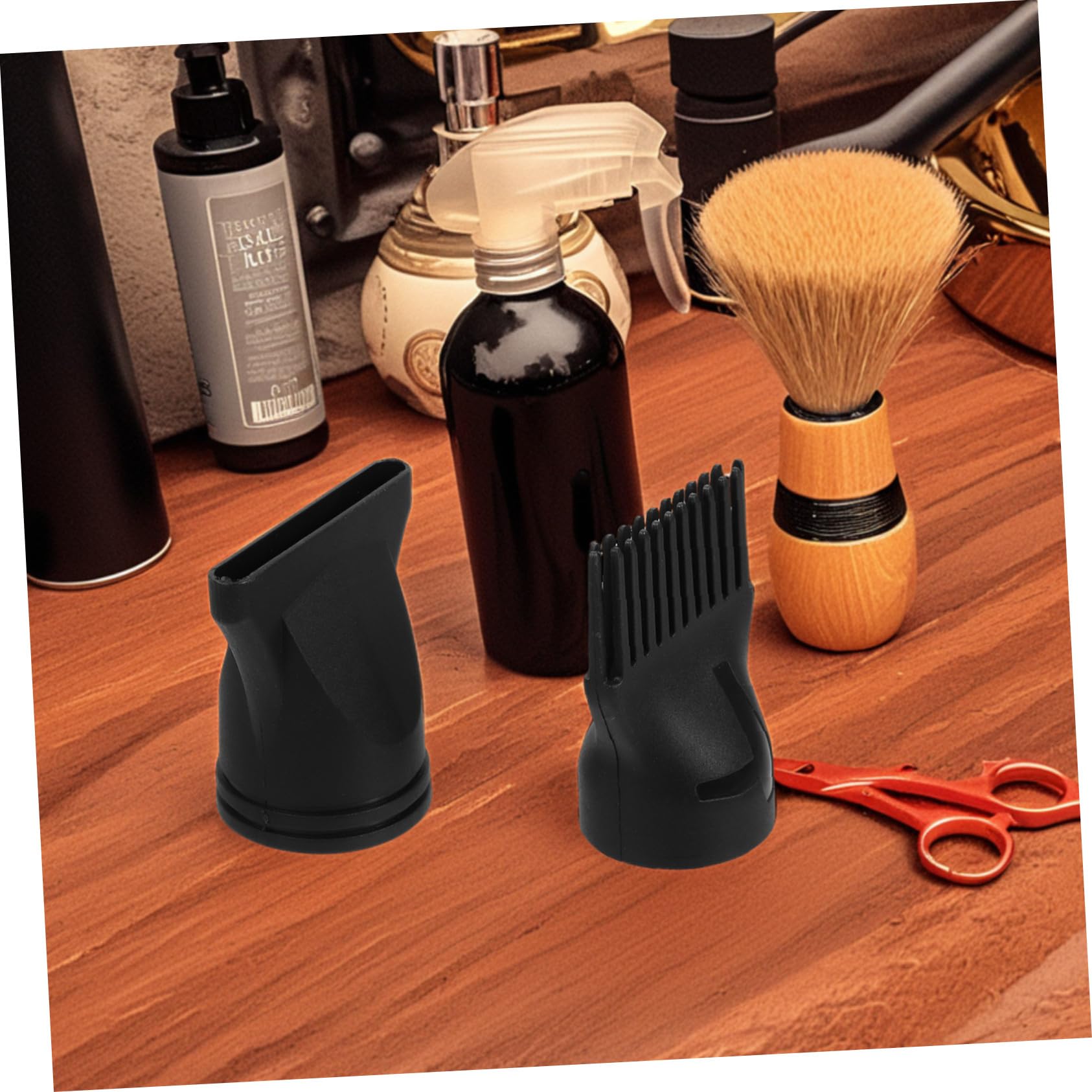 LIFKOME Lot de 2 embouts concentrateurs pour sèche-cheveux, sèche-cheveux, embout de rechange, concentrateur étroit, embout de coiffage résistant à la chaleur pour différentes exigences de coiffure