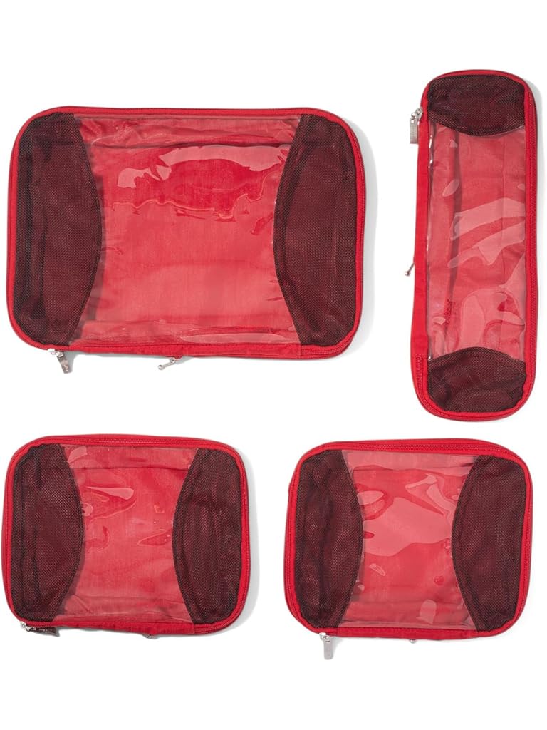 White Baggallini Compression Cube 4-piece Set