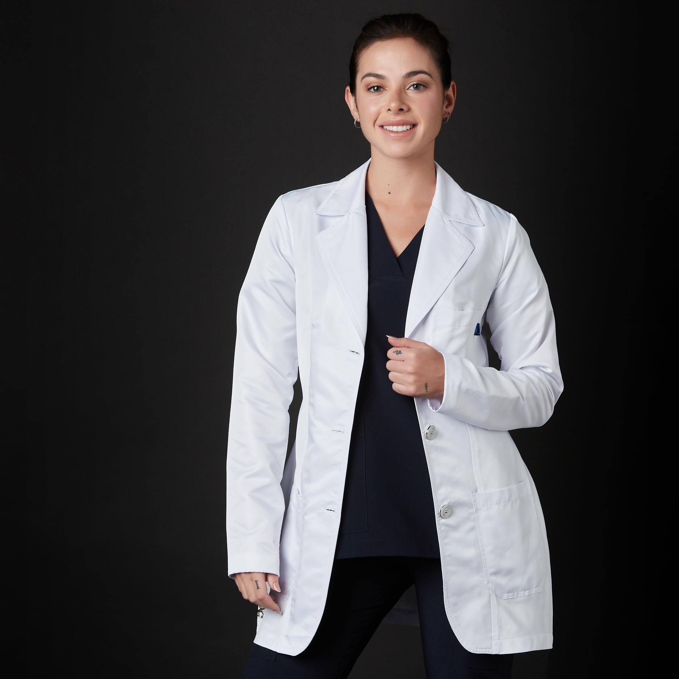 GALLANTDALE Bata Sanitaria De Trabajo Lisboa Mujer Antibacterial Repelente Esterilizable Resistente Reutilizable