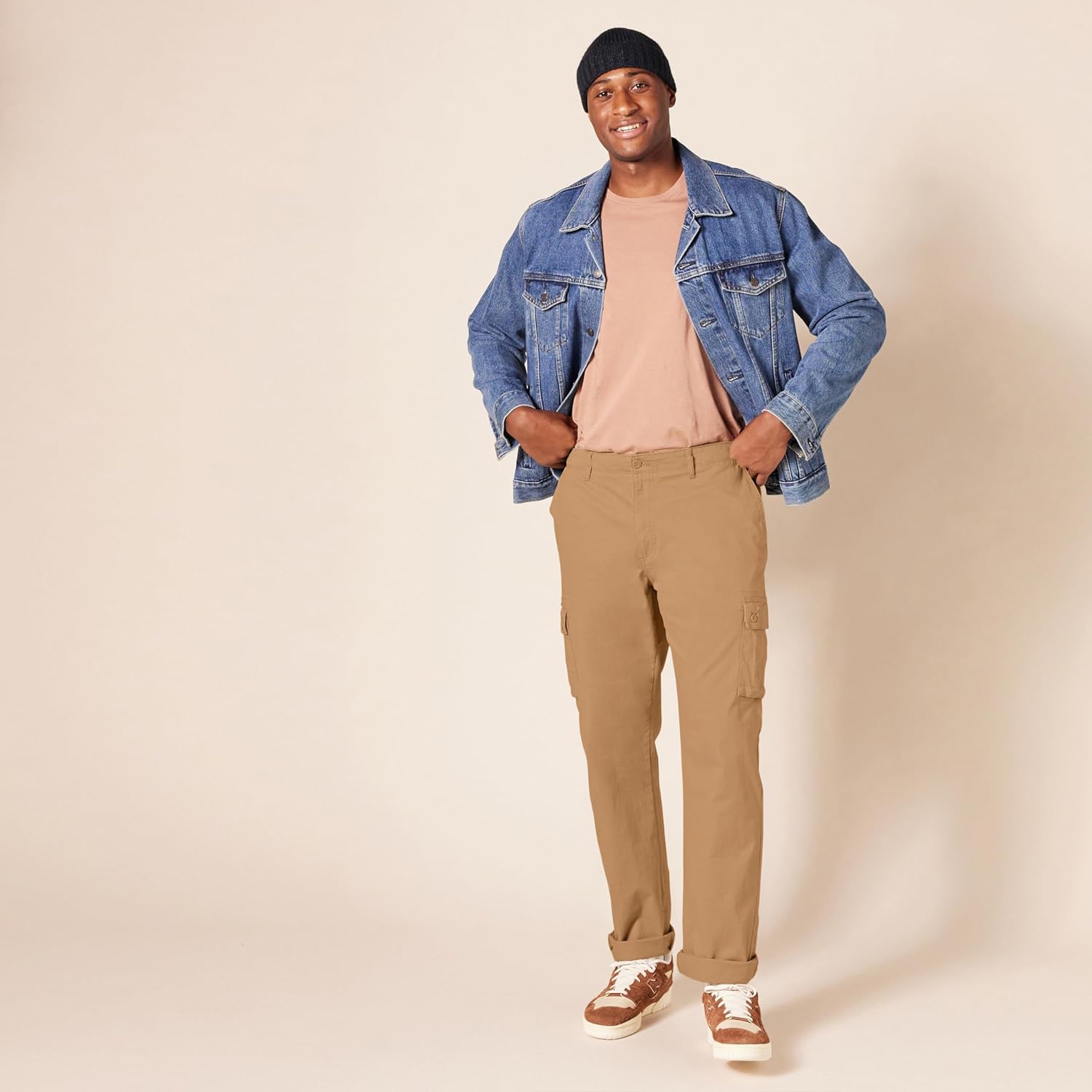 Amazon Essentials Men's Straight-Fit Stretch Cargo Pant (Available in Big & Tall) - Image 8