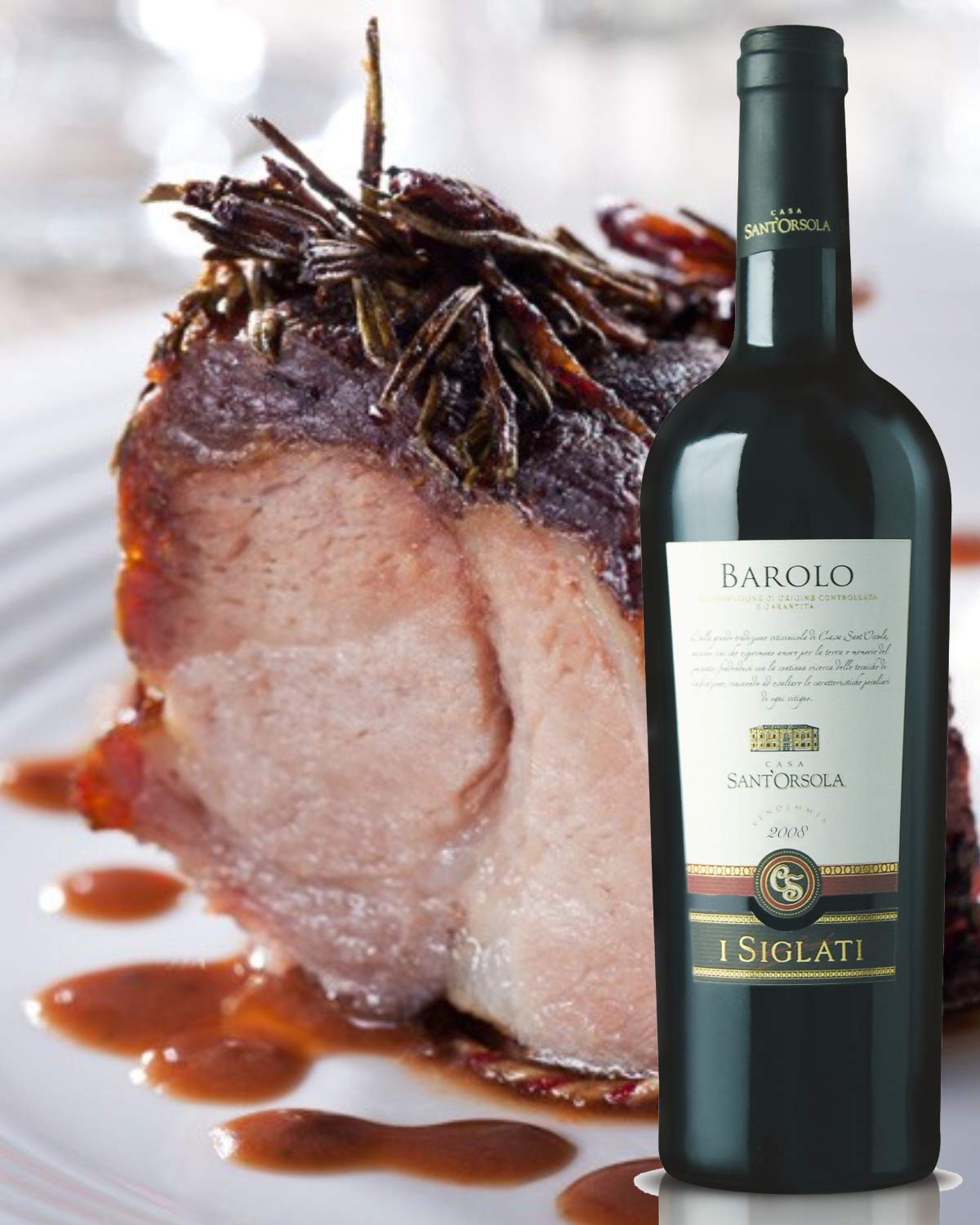 Sant'Orsola Barolo DOCG + Chianti DOCG + Montepulciano DOC d'Abruzzo Vin Rouge Italien avec Coffret Cadeau - 3X75 cl