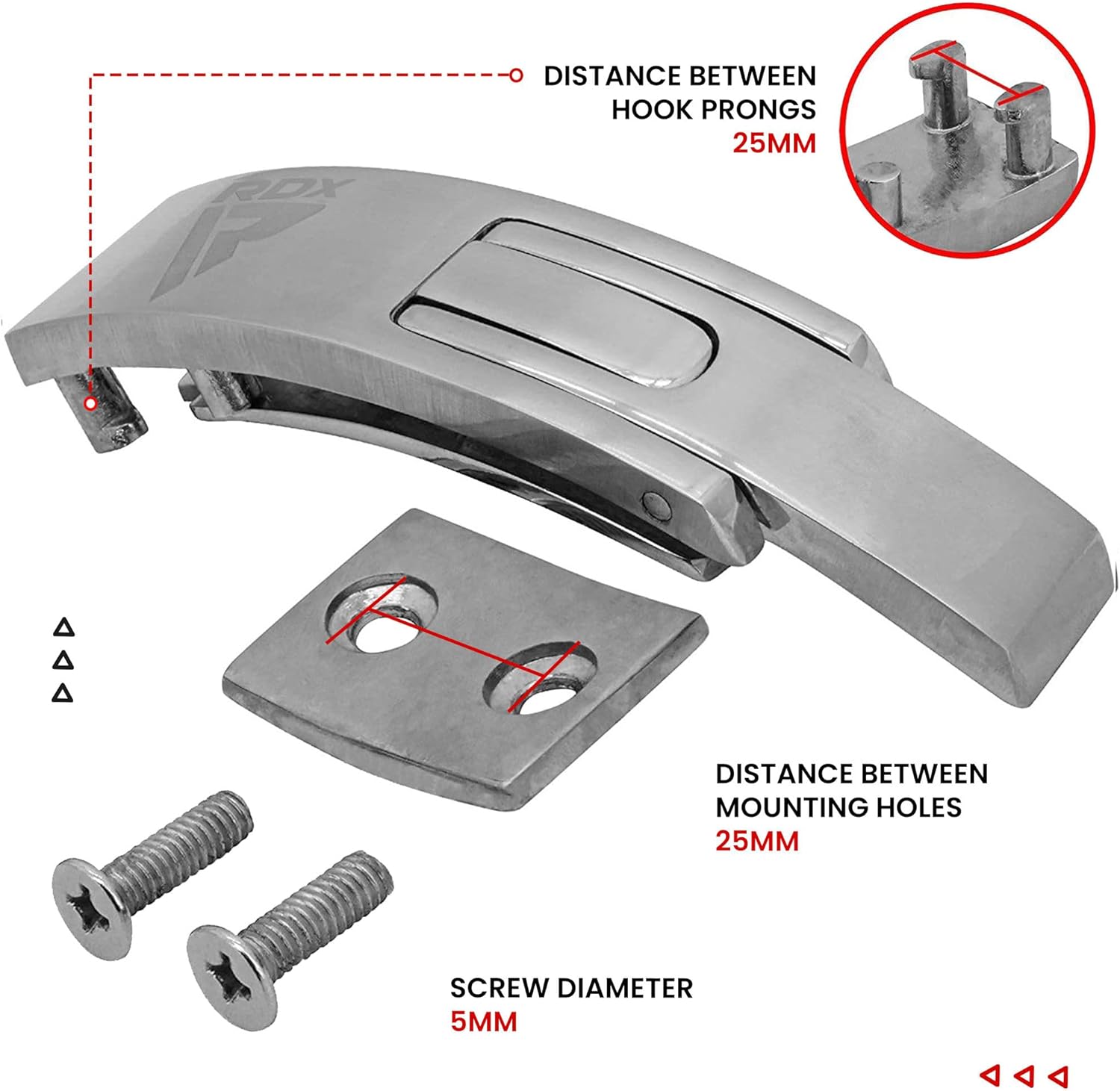 RDX Weight Lifting Belt Powerlifting, Approved By IPL and USPA, 10mm Thick 4" Leather Lumbar Back Support, Lever Buckle Gym Strength Training Equipment, Bodybuilding Deadlifts Squats Workout Men Women - Image 7