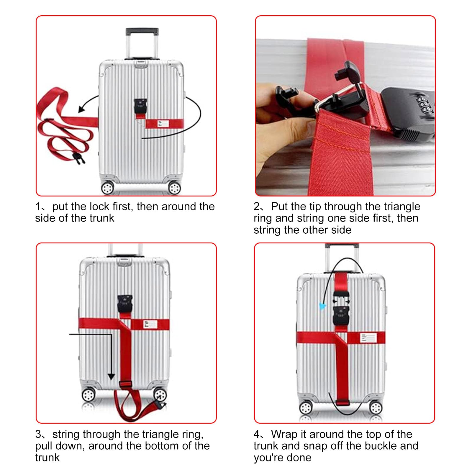 Cinghie Per Valigie Personalizzate: Proteggi I Tuoi Bagagli Con Stile - Foto 13