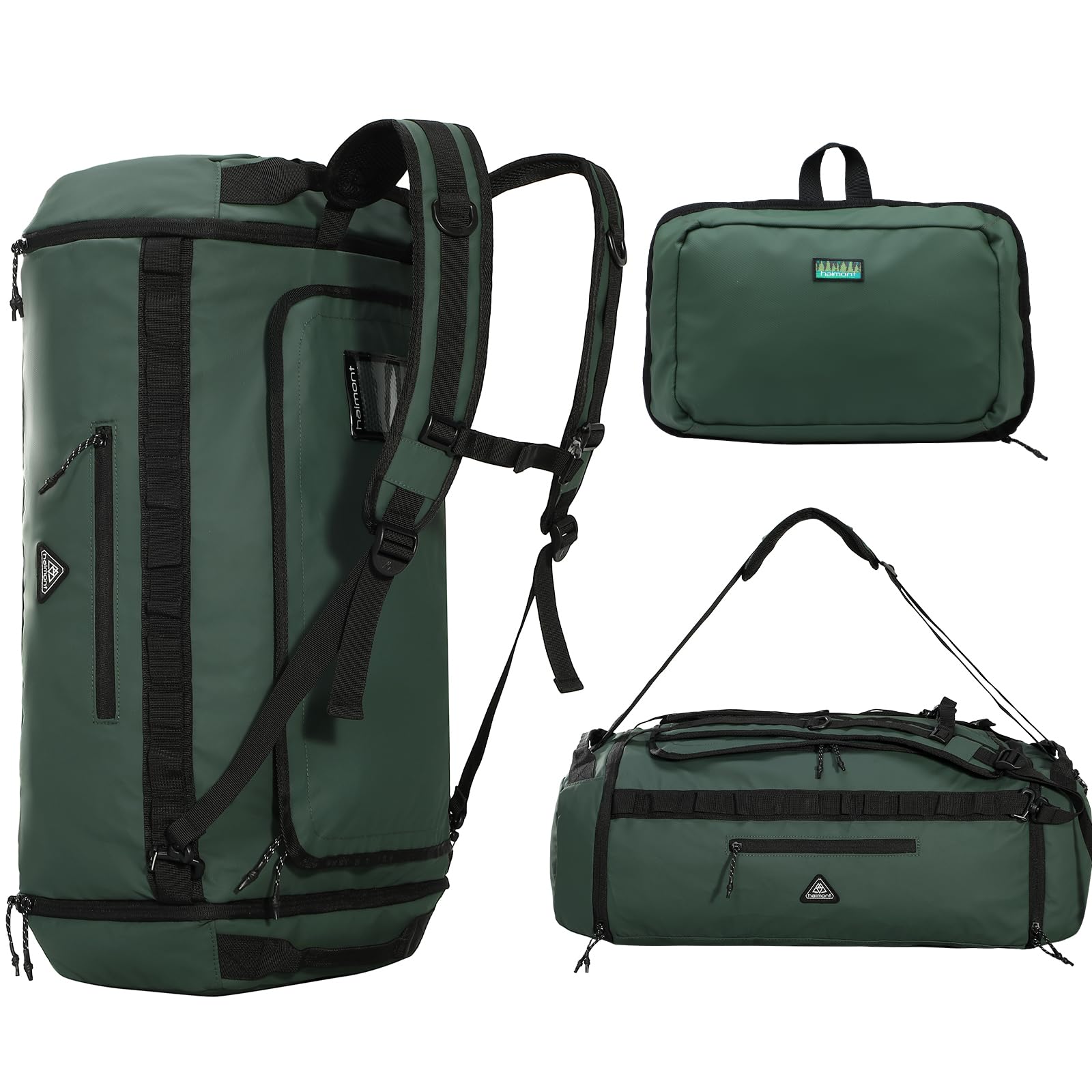 Amazon.com | Haimont 50L Travel Duffle Bag for Men Women Foldable ...