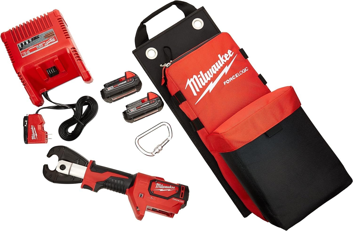 MILWAUKEE'S 2678-22 M18 Force Logic 6T Utility Crimping Kit with