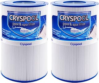 Cryspool PDM30 Spa Filter Oval Filter for Dream Maker Hot Tubs 461269,30 sq.ft, 2 Pack