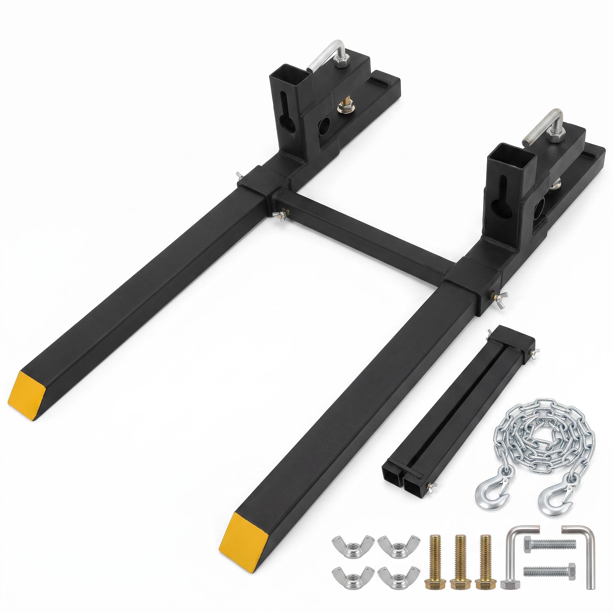 Garvee Forche Portapallet Per Trattore 43in 1134kg Forca Benna Acciaio