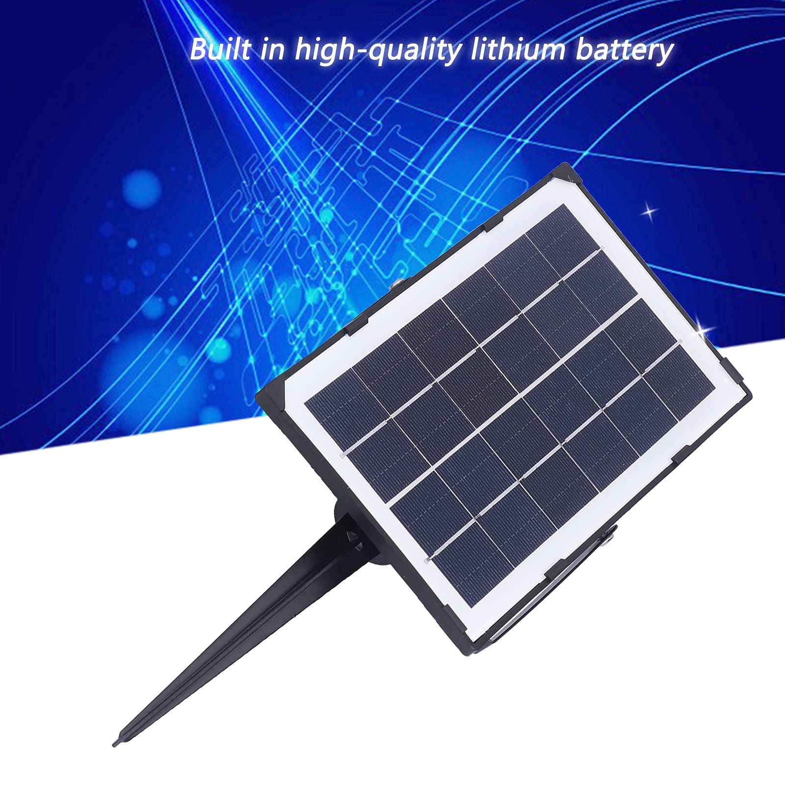 Pompa Aeratore per Stagno Pompa per Ossigeno ad Energia Solare con Ricarica Durata della Batteria a Basso Rumore per Acquario di Pesci Ossigenazione di Emergenza per Pesca