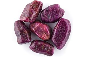 30 carats of Untouched Ruby Bullets: A Raw Gemstone Haven for Jewelry Artisans