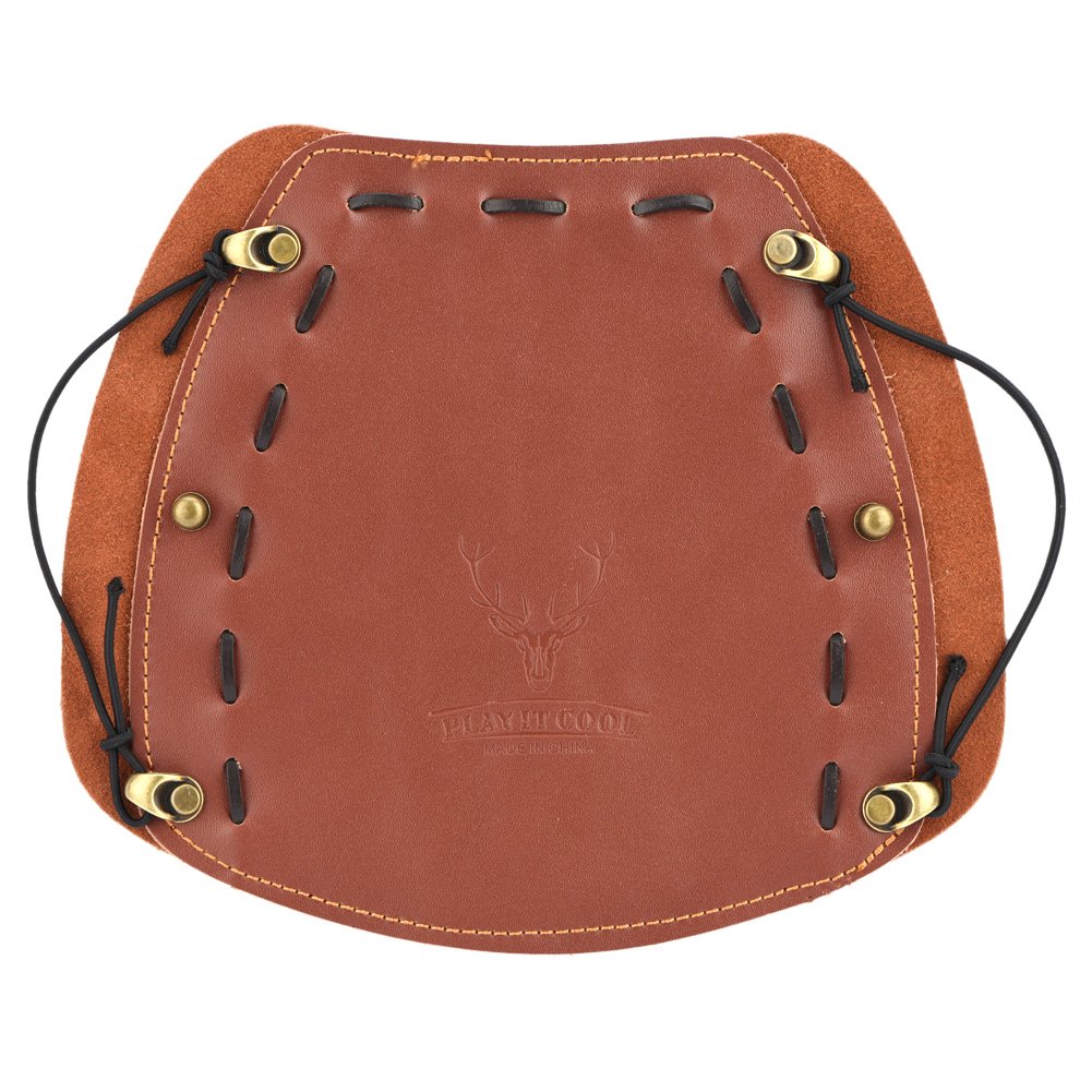 Bnineteenteam Safe Strap Armband, Shooting Archery Arrow Leather Arm Guard Protection Safe Strap Armband Archery Armband