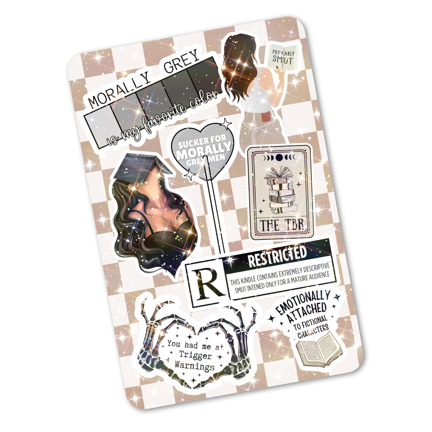 Clear Back Cover Insert for Kindle | Bookish Cardstock Insert for Kindle E Reader | Booktok Holographic Sticker Case Insert | Smutty Romance Book Gifts | Smut Lover (Kindle Basic 6″) Clear Back Cover Insert for Kindle | Bookish Cardstock Insert for Kindle E Reader | Booktok Holographic Sticker Case Insert | Smutty Romance Book Gifts | Smut Lover (Kindle Basic 6″)