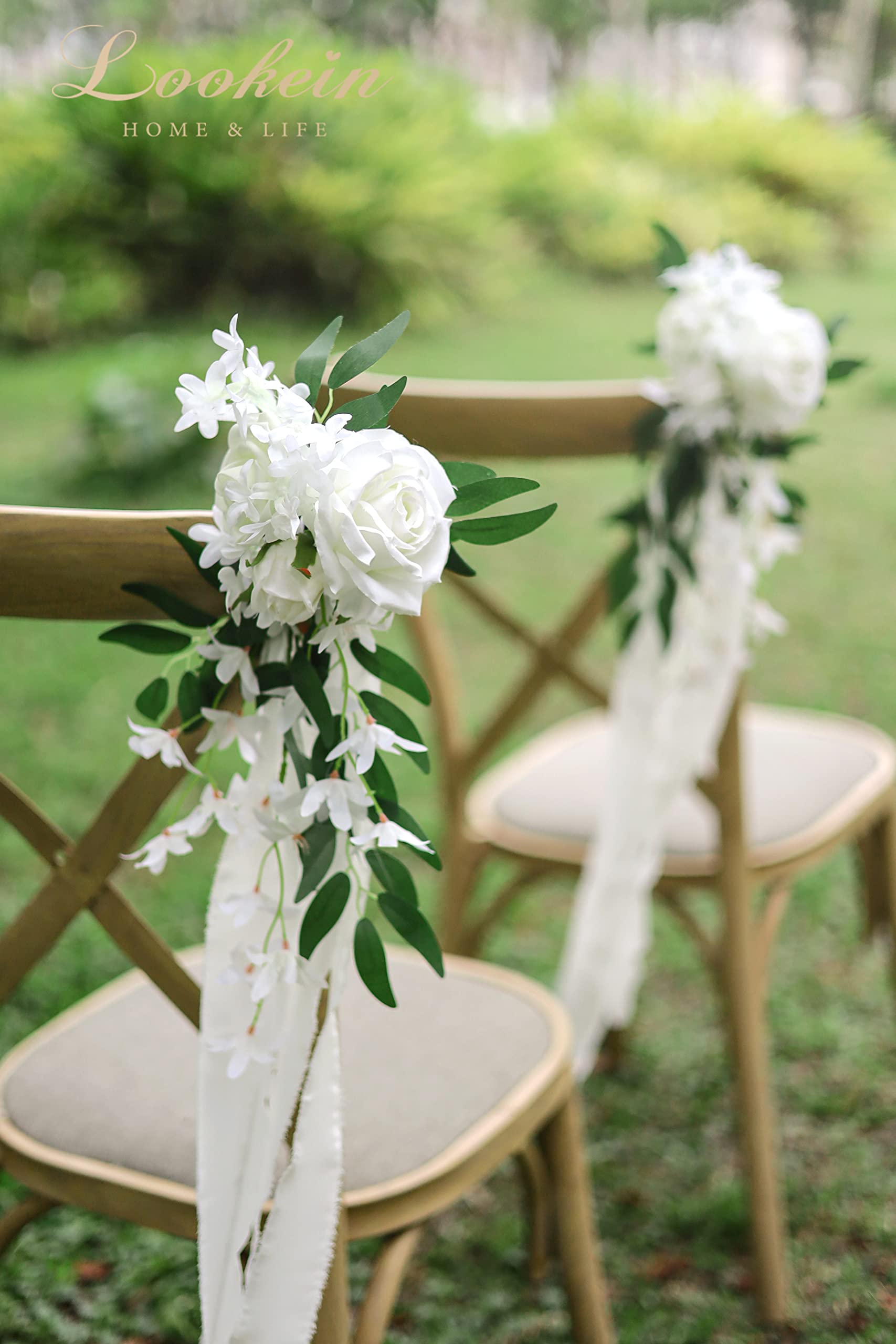 Wedding aisle chair flowers 60 photos - Astyledwedding.com