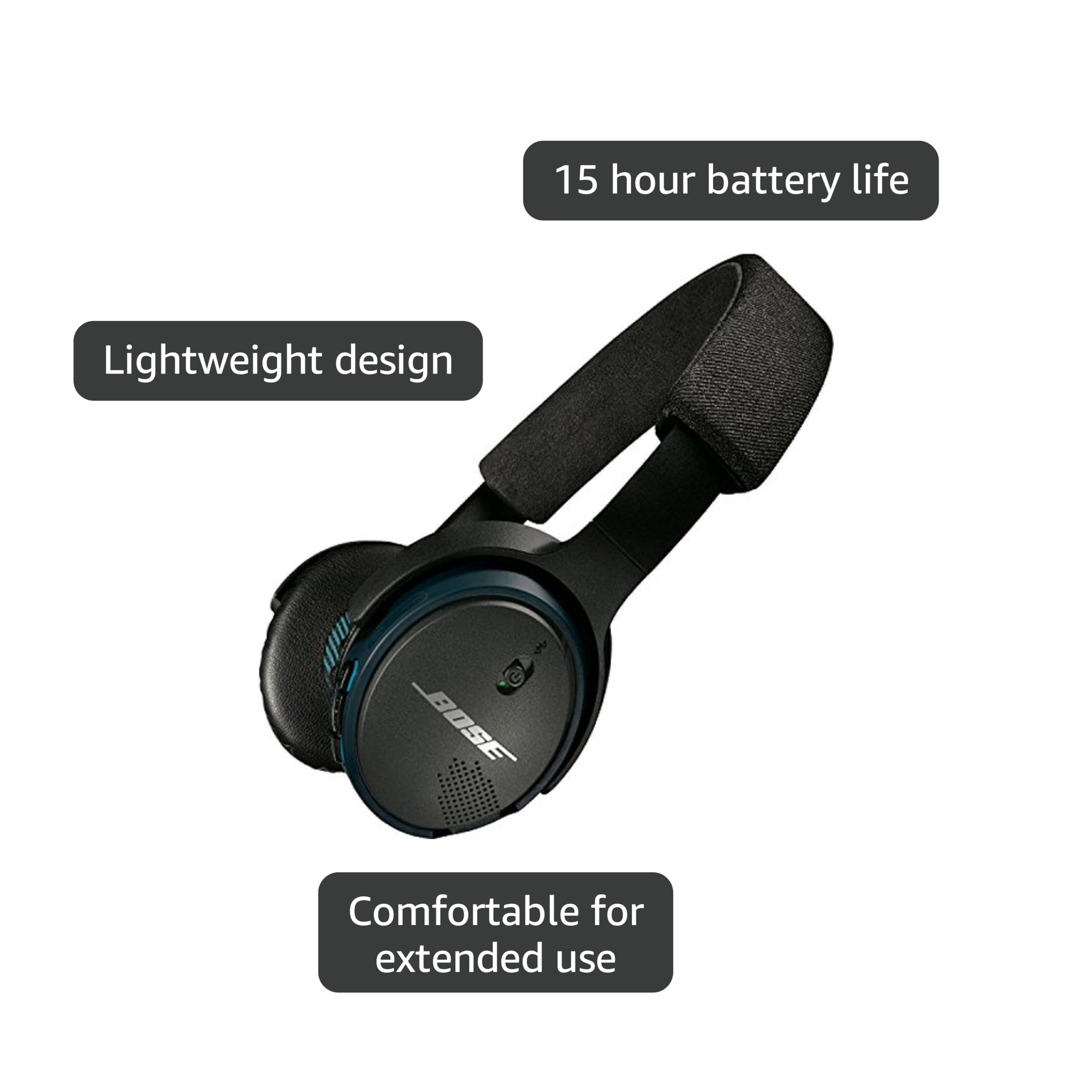 Amazon.com: Bose SoundLink On-Ear Bluetooth Wireless Headphones