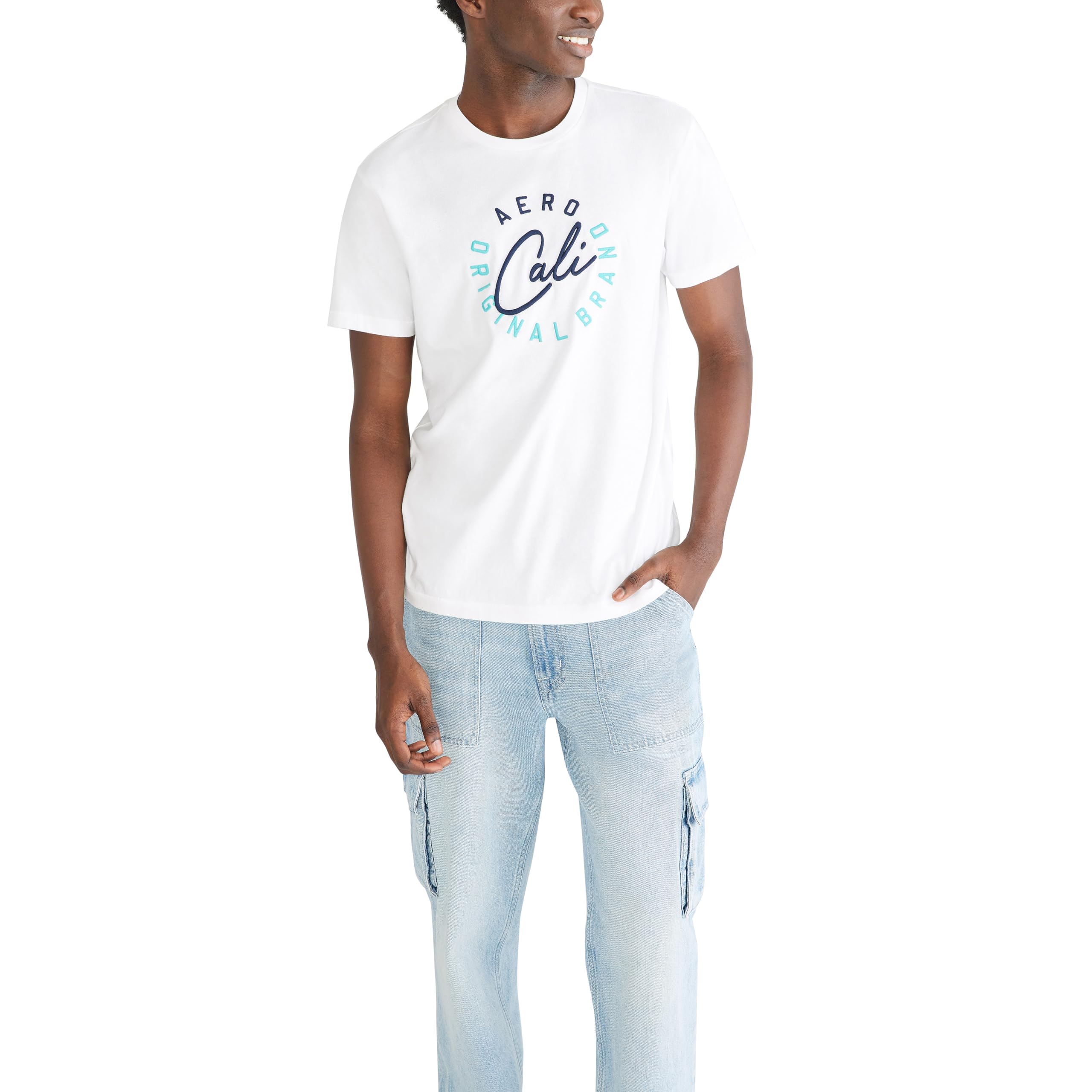 AEROPOSTALE Men's Aero Circle Logo Aero
