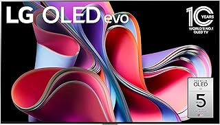 LG G3 MLA OLED evo 55-inch Gallery Edition 4K Smart TV - AI-Powered, Alexa Built-in, Gaming, 120Hz Refresh, HDMI 2.1, FreeSync, G-sync, VRR, Brightness Boost Max, 55" Television (OLED55G3PUA, 2023)