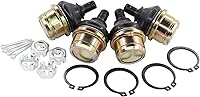 NewYall Pack of 4 Upper & Lower Ball Joints for Honda Rancher 420, Foreman 450/500, Rubicon 500, Rincon 650/680 ATV