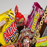 Vista 6 de Caja de Regalo de Aperitivos de Venezuela, Aperitivos de Venezuela, Chucherías Venezolanas, Caja de Dulces, Cotillón, Regalo Venezolano