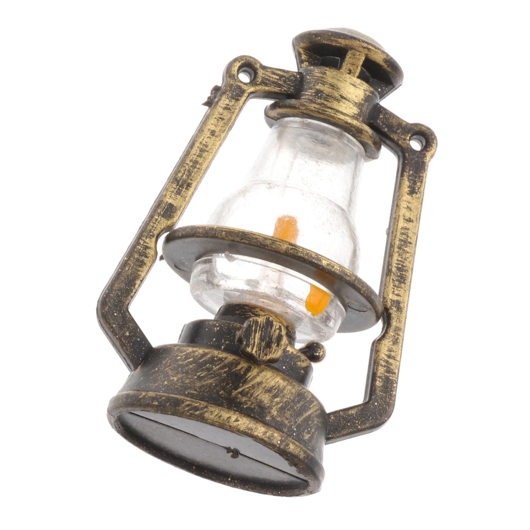 GAROZATION 4Pcs Micro Landscape Wind Lamp Adornment Creative Miniature Table Lamp for Succulent Garden Decoration Cute Imitation Lighting for Indoor Plant Display