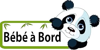 Pb476 Bebe Petit Monstre A Bord Securite Signe 1mm Autocollant Sticker Auto Collections Autocollants Objets Publicitaires