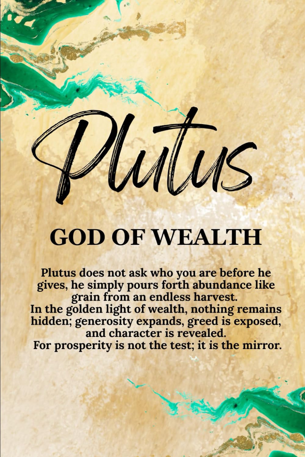 Plutus – God of Wealth (Gods & Archetypes of the Sacred Masculine Book Series)