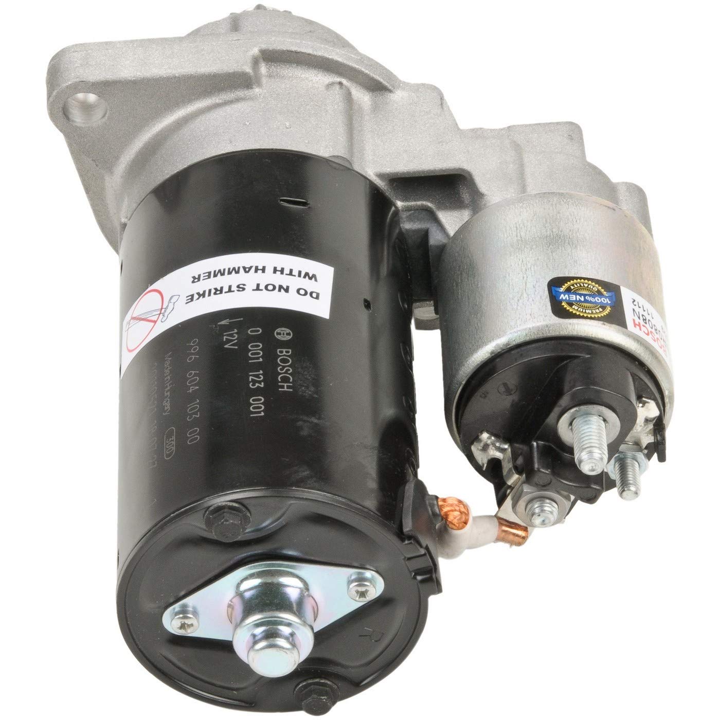BOSCH SR0808N Original Equipment New Starter - Compatible with Select Porsche 911, Boxster, Carrera GT, Cayman