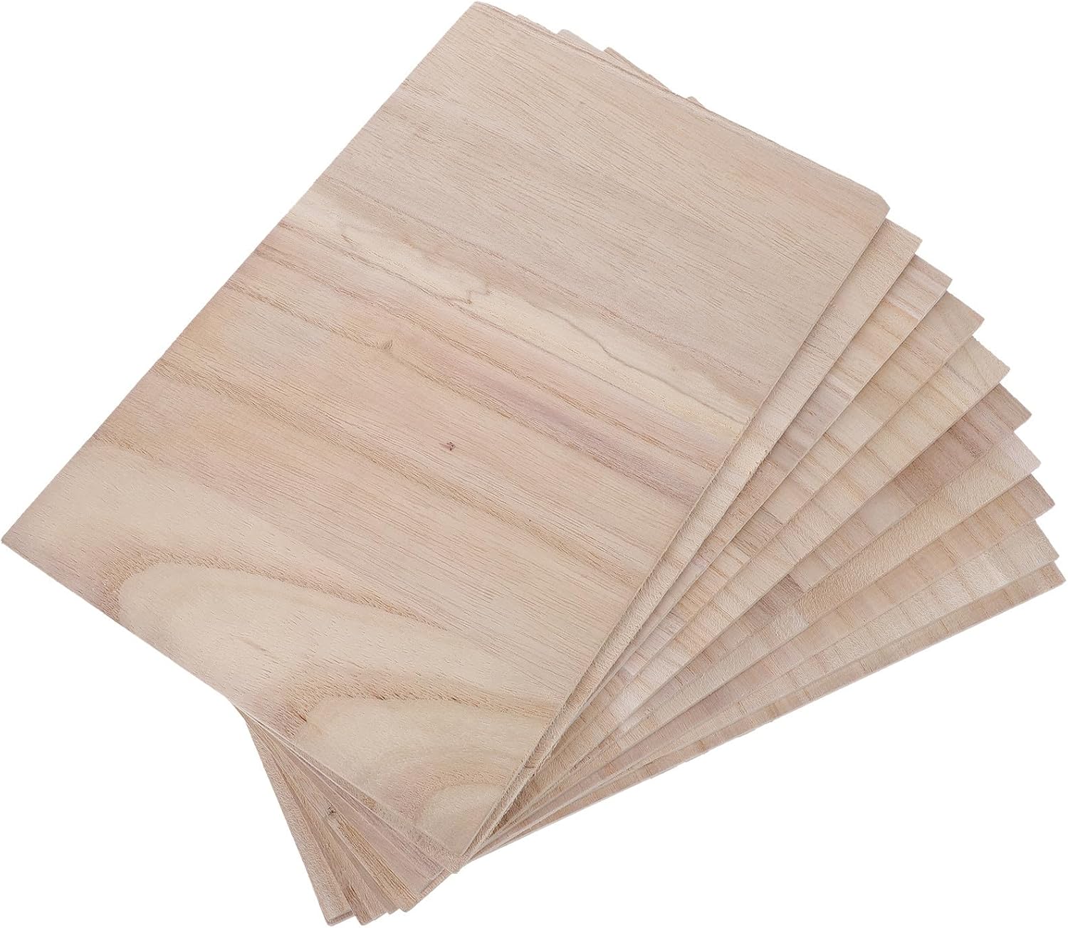 10pcs Taekwondo Wood Breaking Boards 0.6cm Thick Martial Arts Training Focus Pads for and Adults Practicing Punching and Kicking