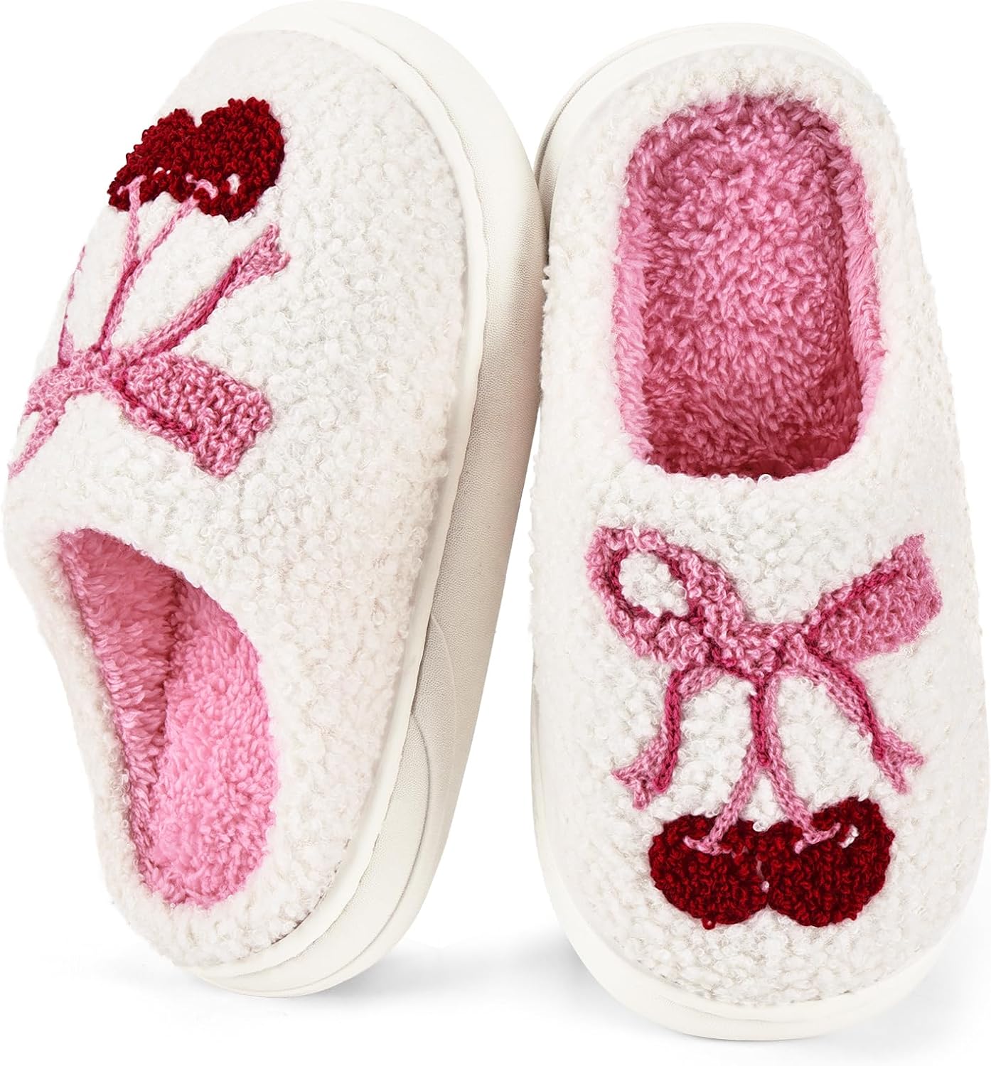 IceUnicorn Kids Slippers Boys Girls Warm Soft Plush Memory Foam House Slippers Big Little Kids Non-Slip Winter Home Shoes for Indoor Outdoor