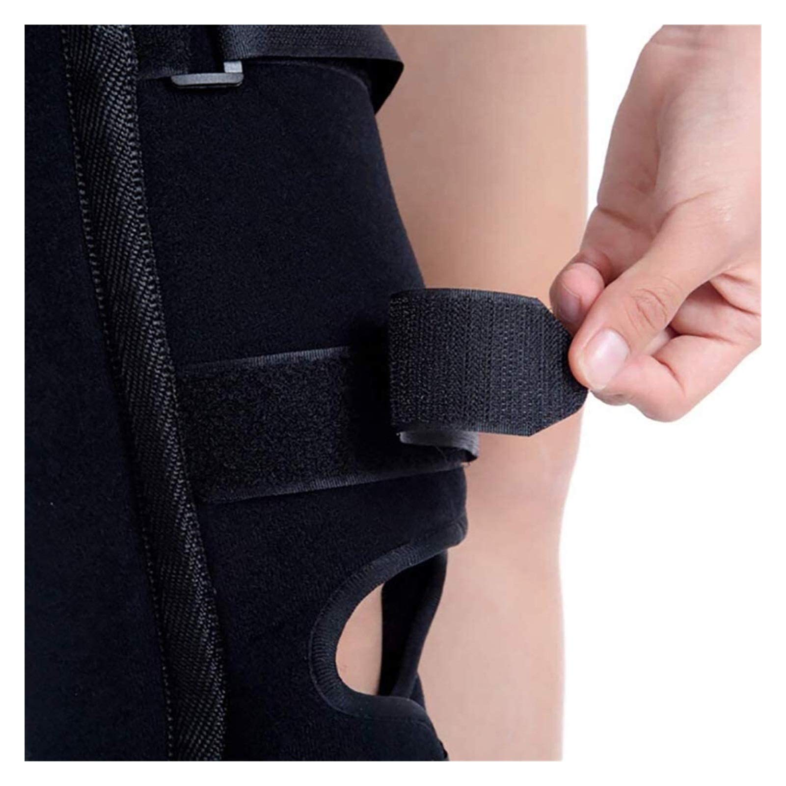 Soporte para la Periostitis Tibial, Rodillera y Tobillera Ajustable, inmovilizador de Pierna, Soporte para la caída de Rodilla y pie - Dolor Articular, tendón, ligamento, Equipo