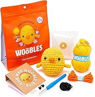 Vista 12 de The Woobles Kit de Ganchillo para Principiantes - Fácil Kit de Artes y Manualidades de Tejido y Crochet de Animales Como se Vio en Shark Tank