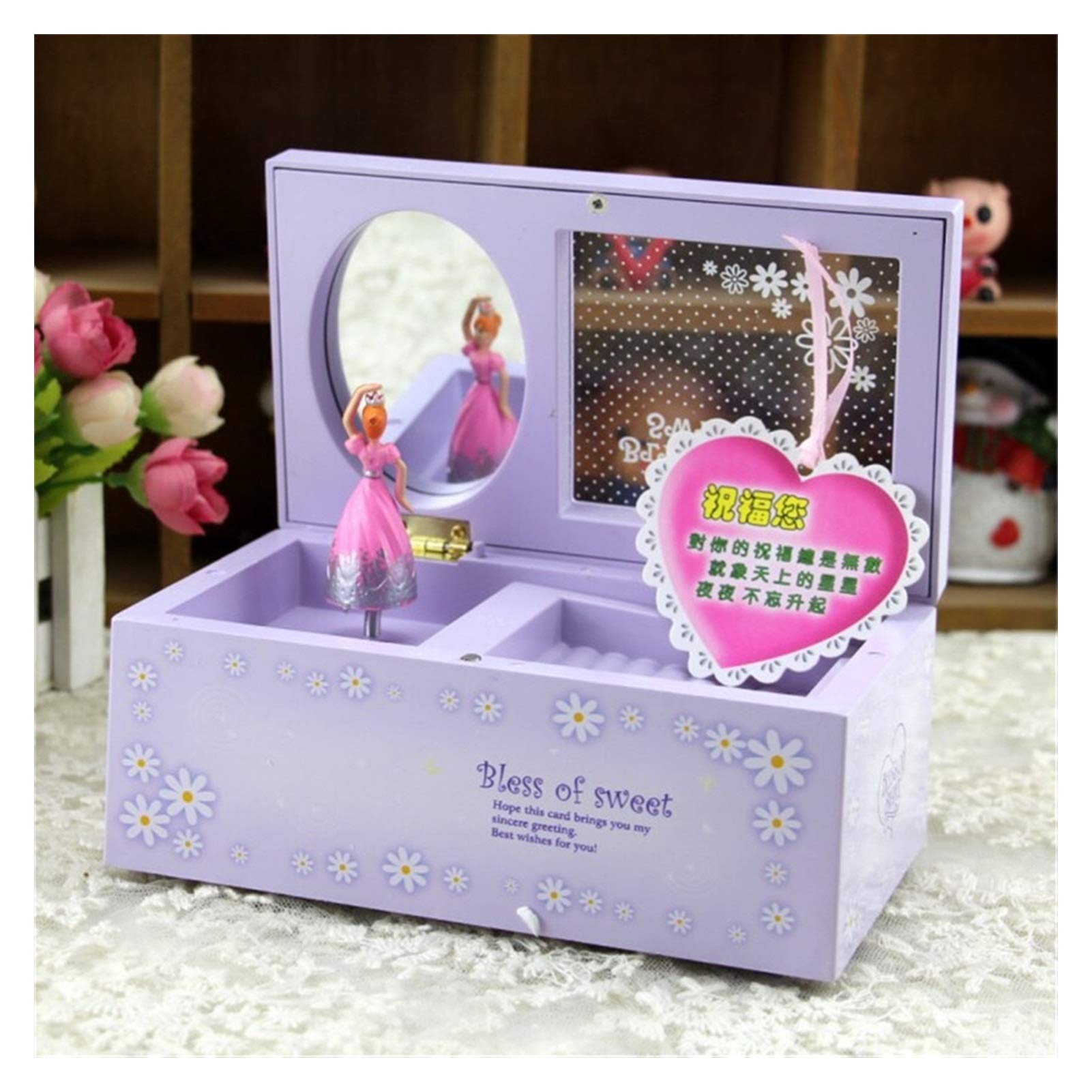 BOØWY\"GIGS”BOX Amazon.com: zxb-shop Music Box Creative Rotating Dancer