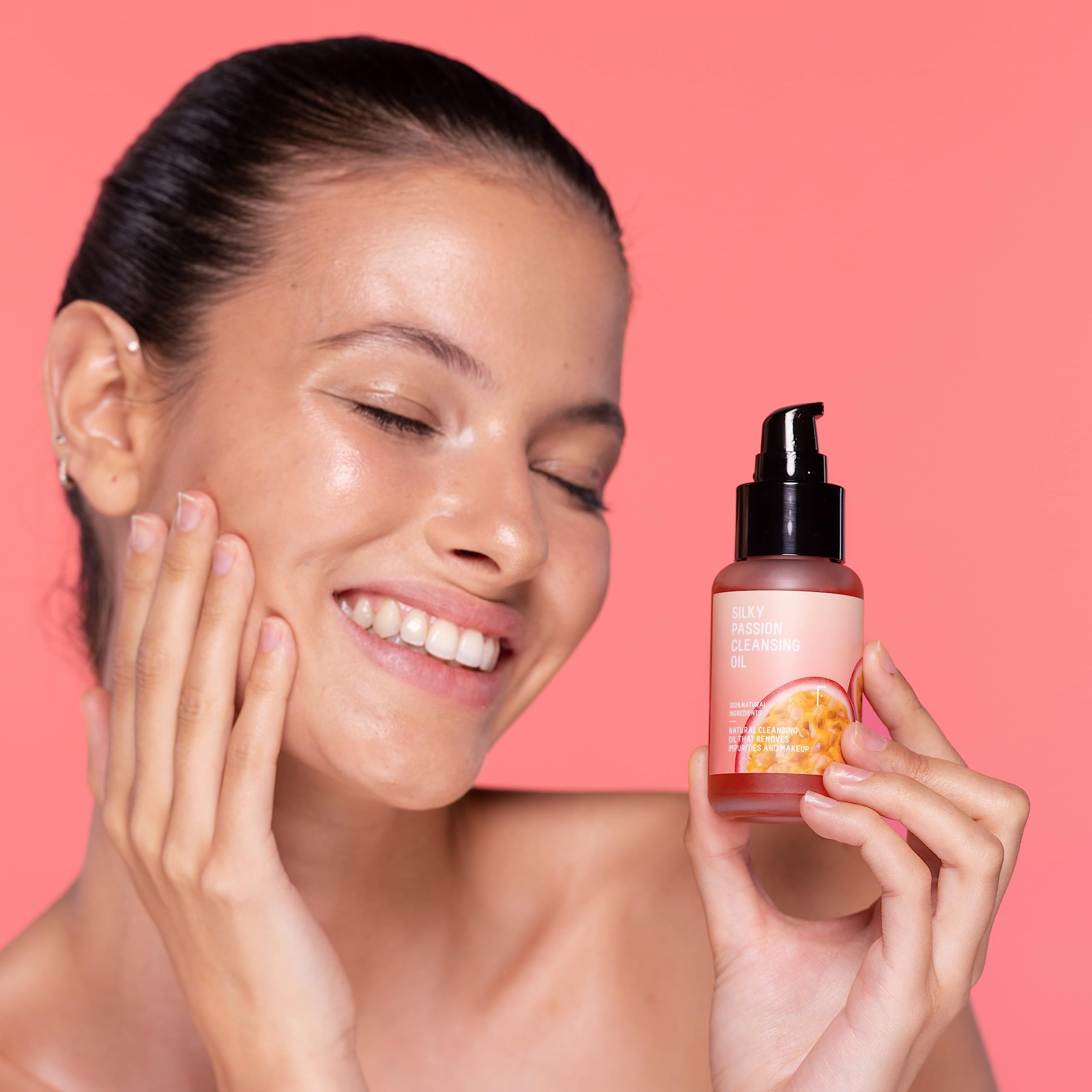 Freshly Cosmetics Desmaquillamente waterproof en aceite Silky Passion Cleansing Oil, 50ml